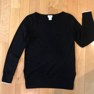 Club Monaco black cashmere sweater